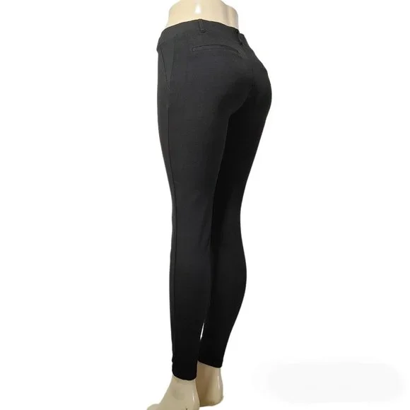 black skinny yoga dress pants Betabrand Black Yoga Pant Style Stretch Skinny Dress Pants Womens S Long